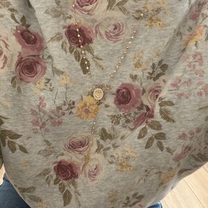 Elegant Gold Rosary with Rose Accents